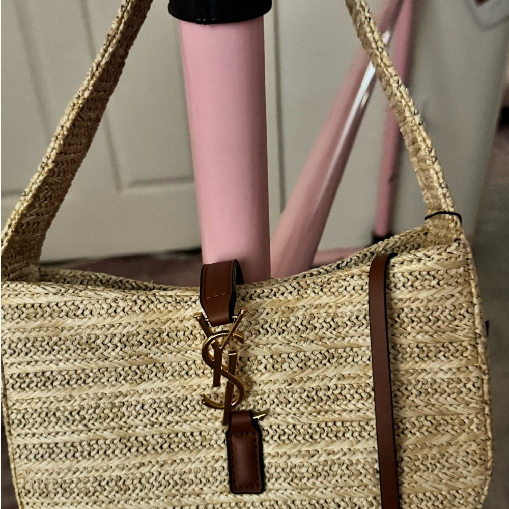 Woven shoulder bag set